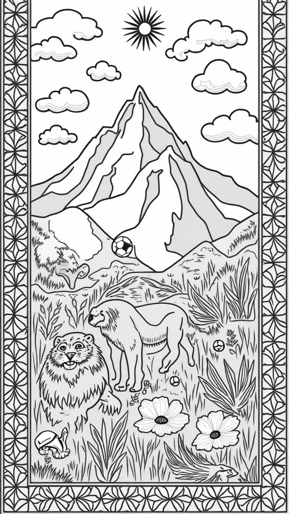 argentina coloring pages